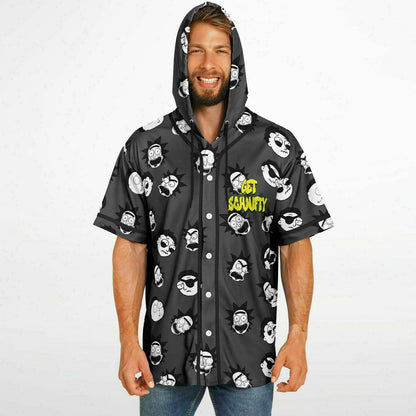 Get Schwifty Hooded Baseball Jersey