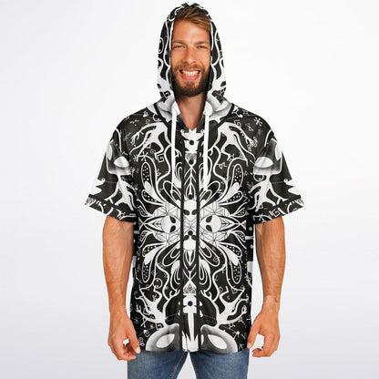 Alienese Hooded Baseball Jersey