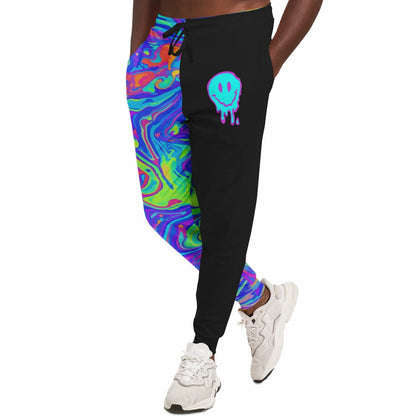 neon Liquid dripping smiley jogger newww