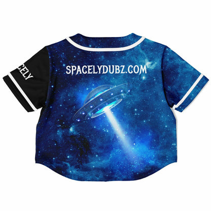 Spacely Cropped Baseball Jersey