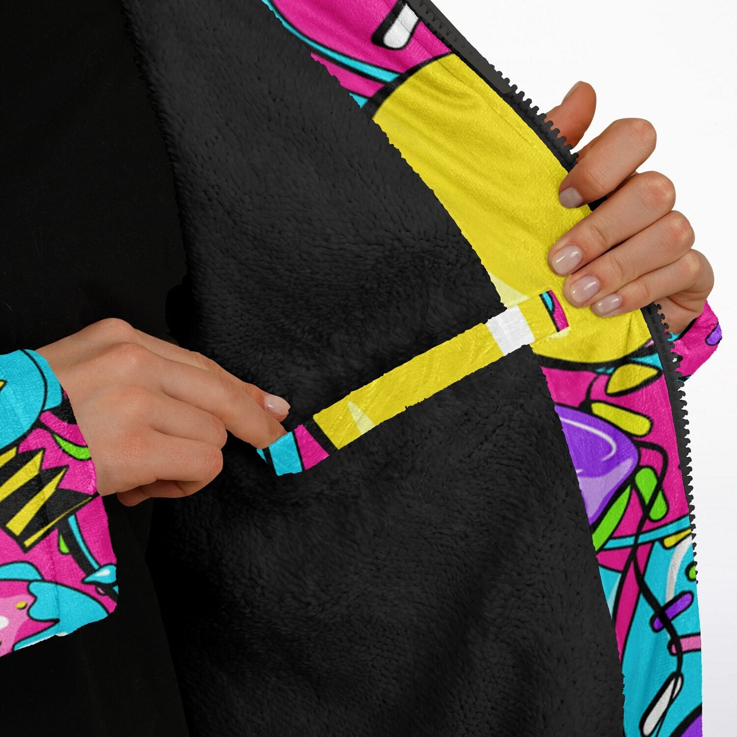 Good vibe Zipper Cloak