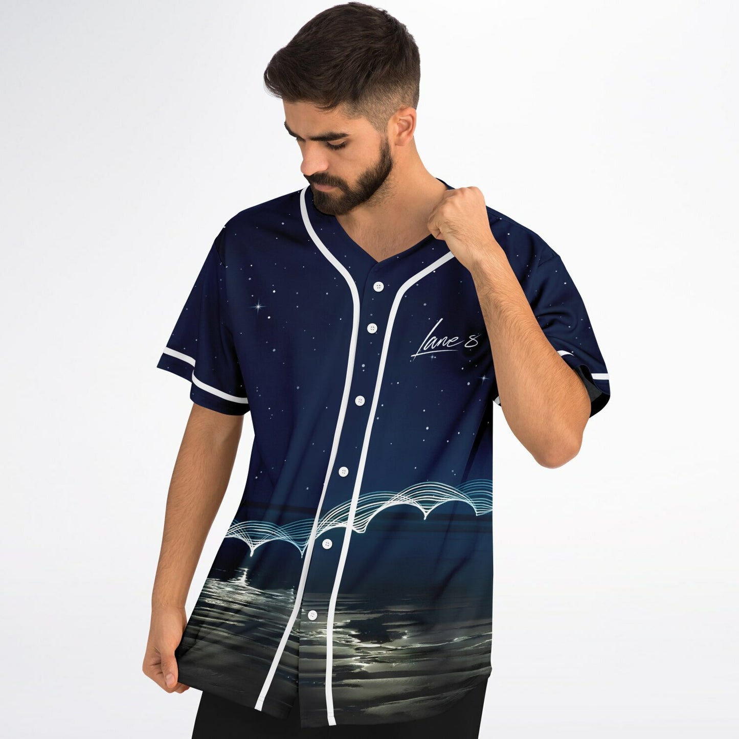 Dan F custom Baseball Jersey V1