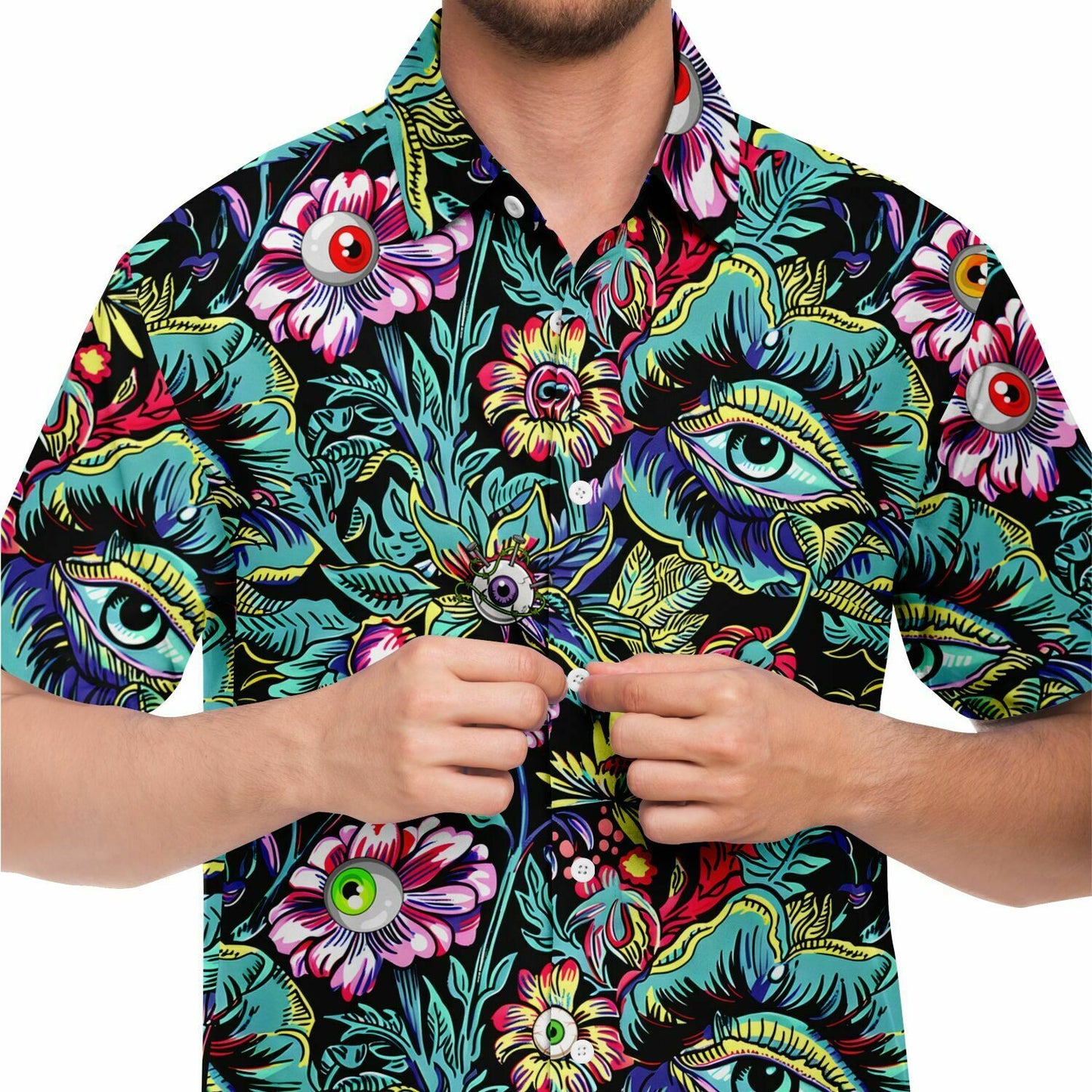 Stay Trippy Buttons up shirt