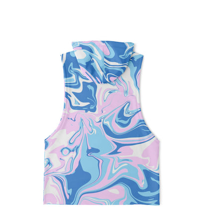 Acid trip Sleeveless hoodie