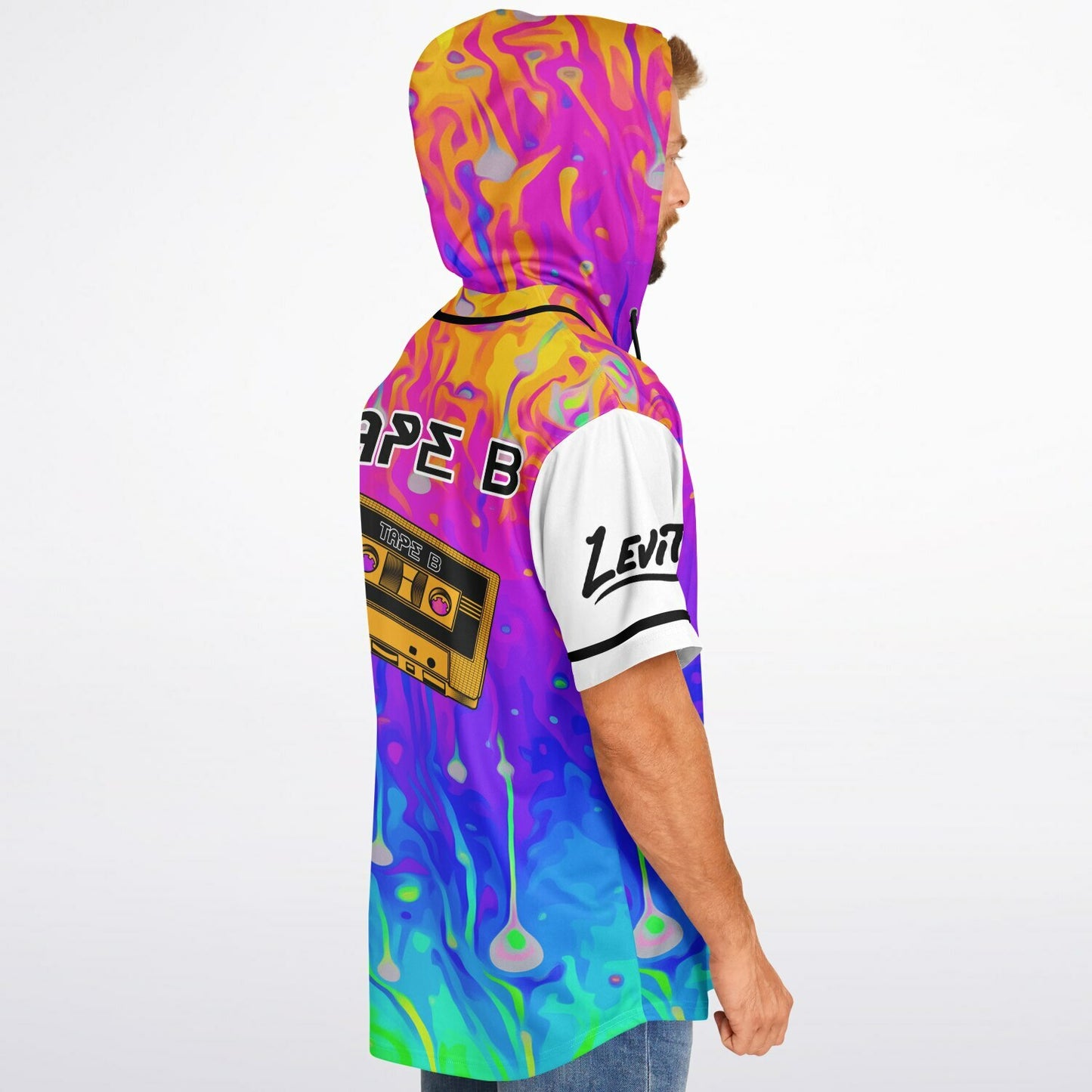 All in one Hooded Baseball Jersey