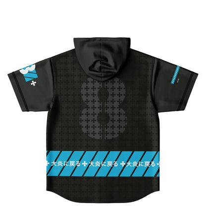 Zennon custom Hooded Baseball Jersey