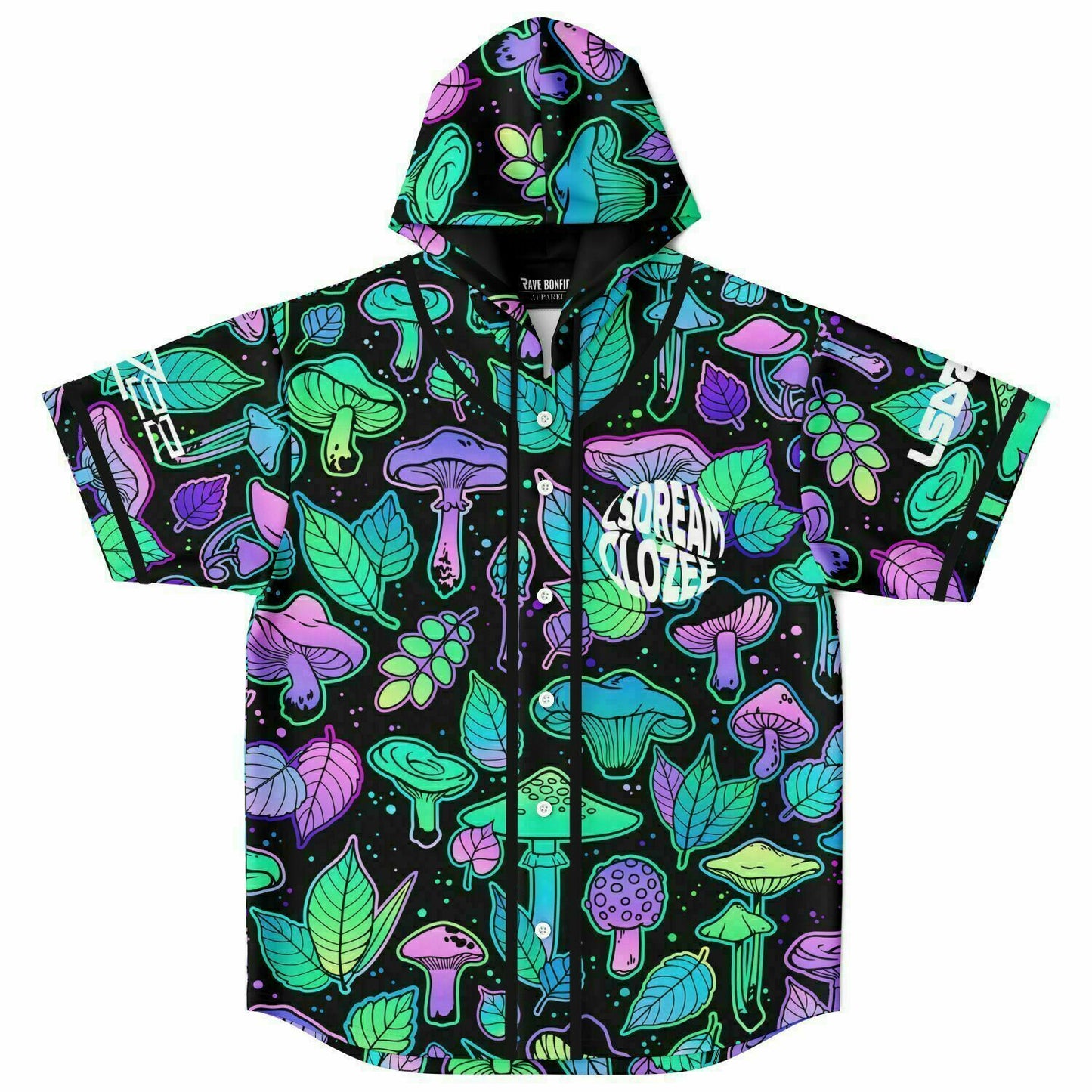 LSZEE Hooded Baseball Jersey