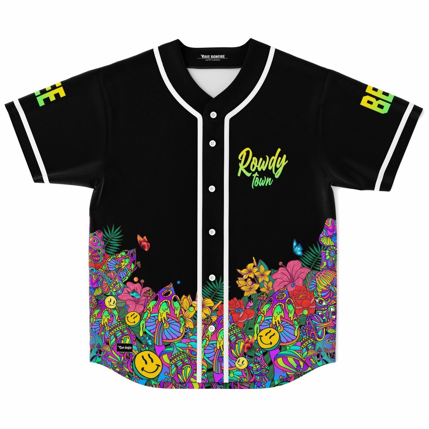 Rowdy Town Baseball Jersey  V1