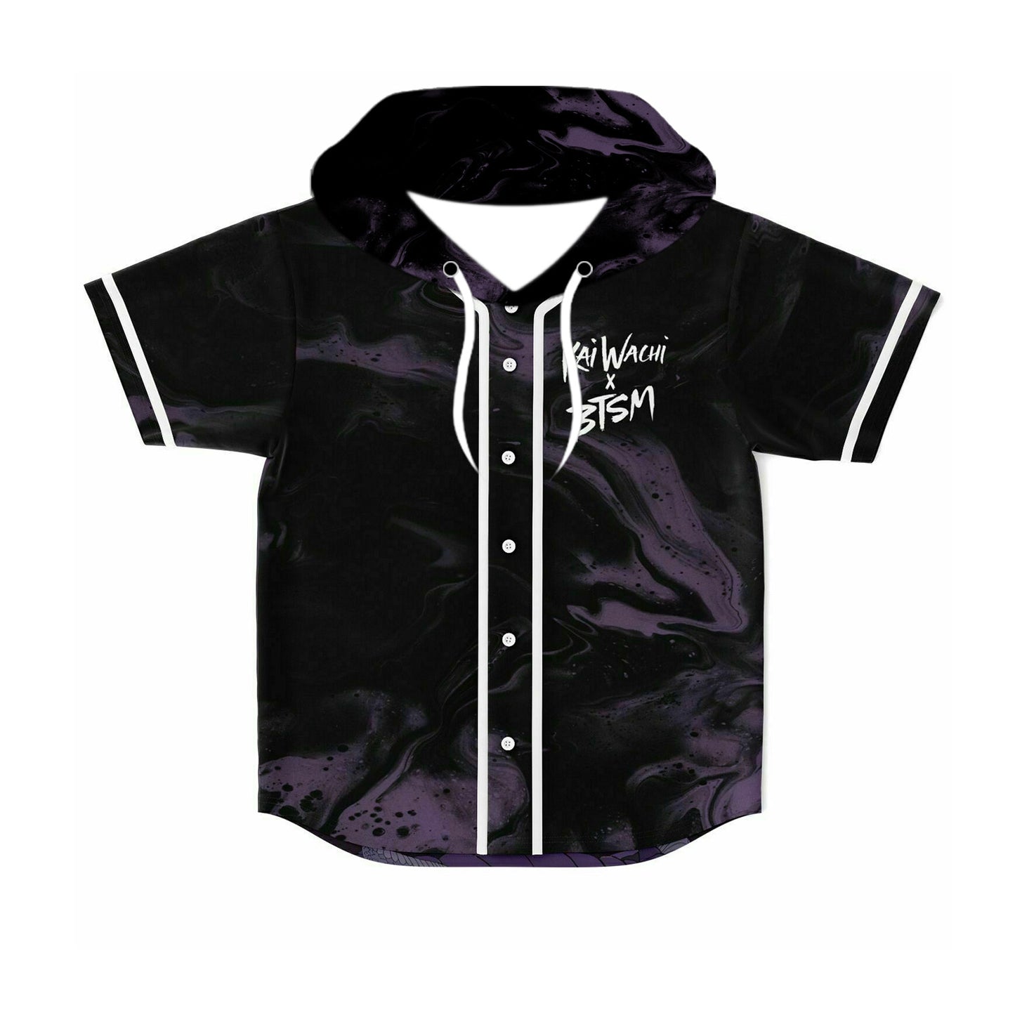 Mark sw hooded baseball jersey