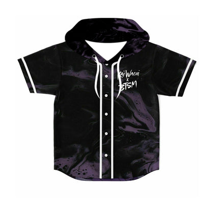 Mark sw hooded baseball jersey