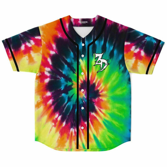 Zeds dead tye dye V2 Baseball Jersey