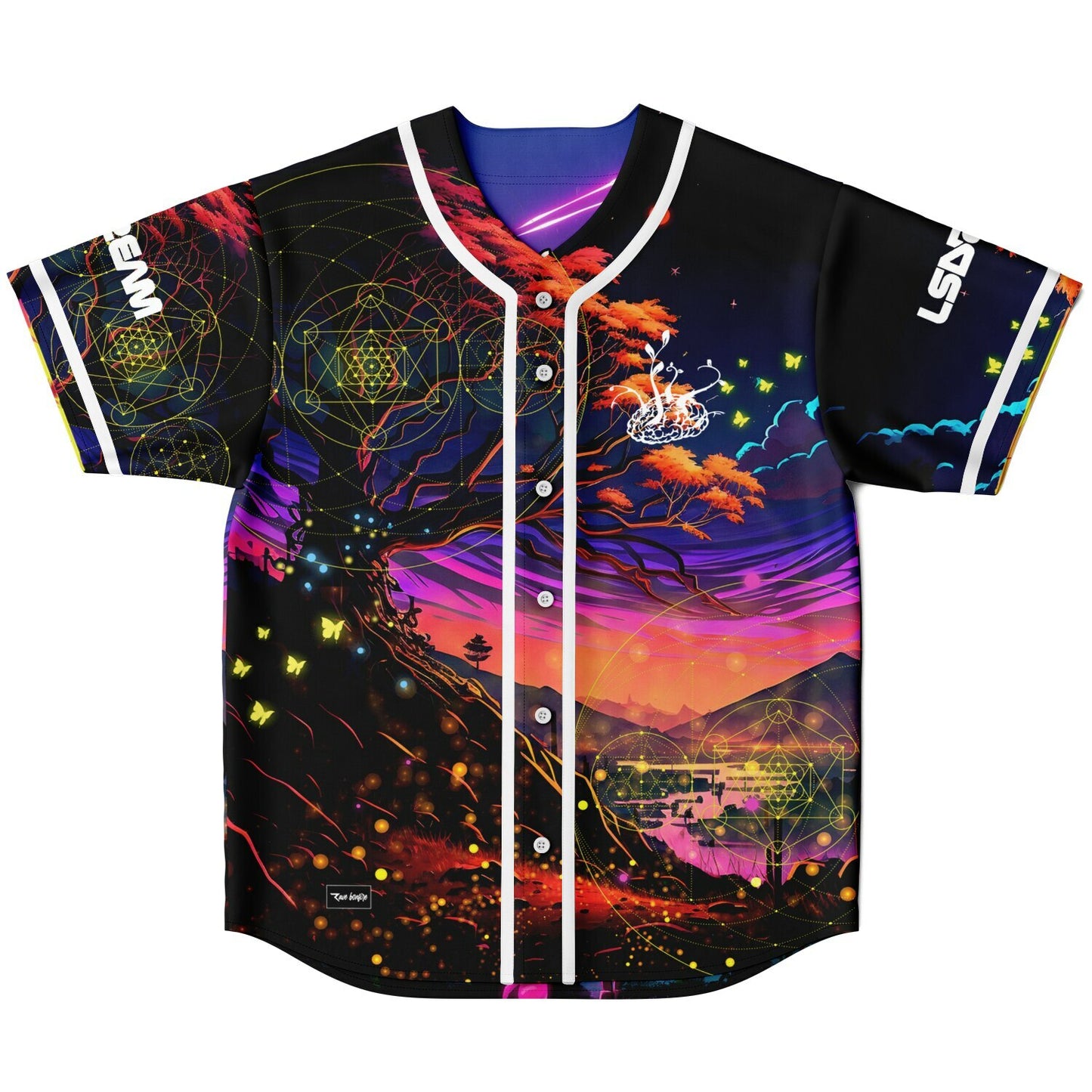 Chris We custom Reversible Baseball Jersey