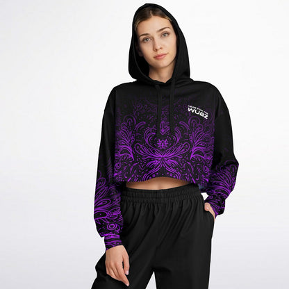 Here for the wubz Cropped Hoodie