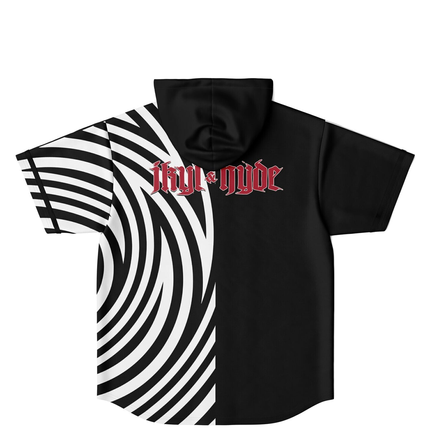 Nicole E Hooded Baseball Jersey V1