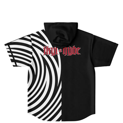 Nicole E Hooded Baseball Jersey V1