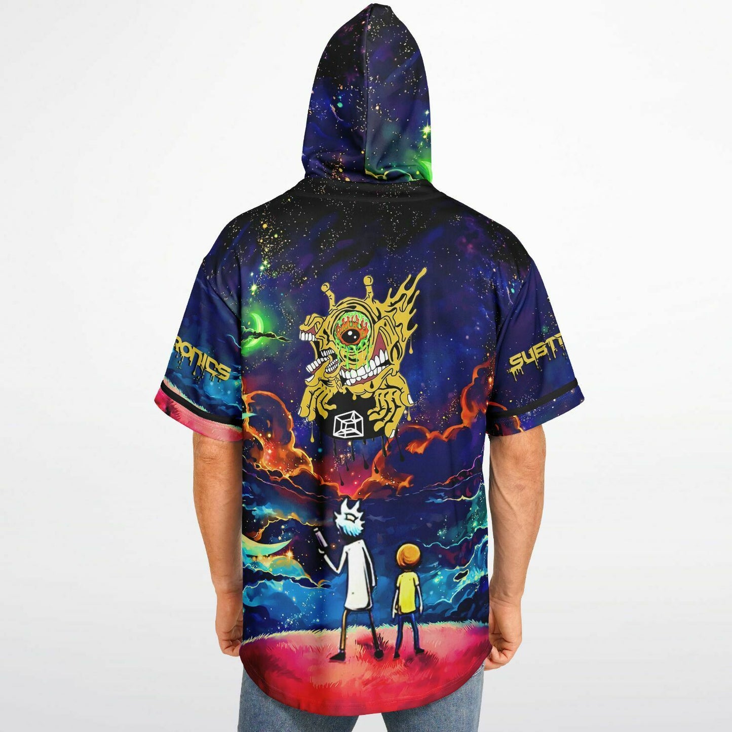 Rick x subtronics Hooded Baseball Jersey