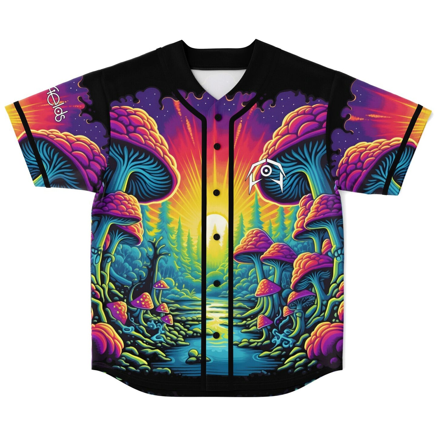 forcefield festival custom Baseball Jersey V1