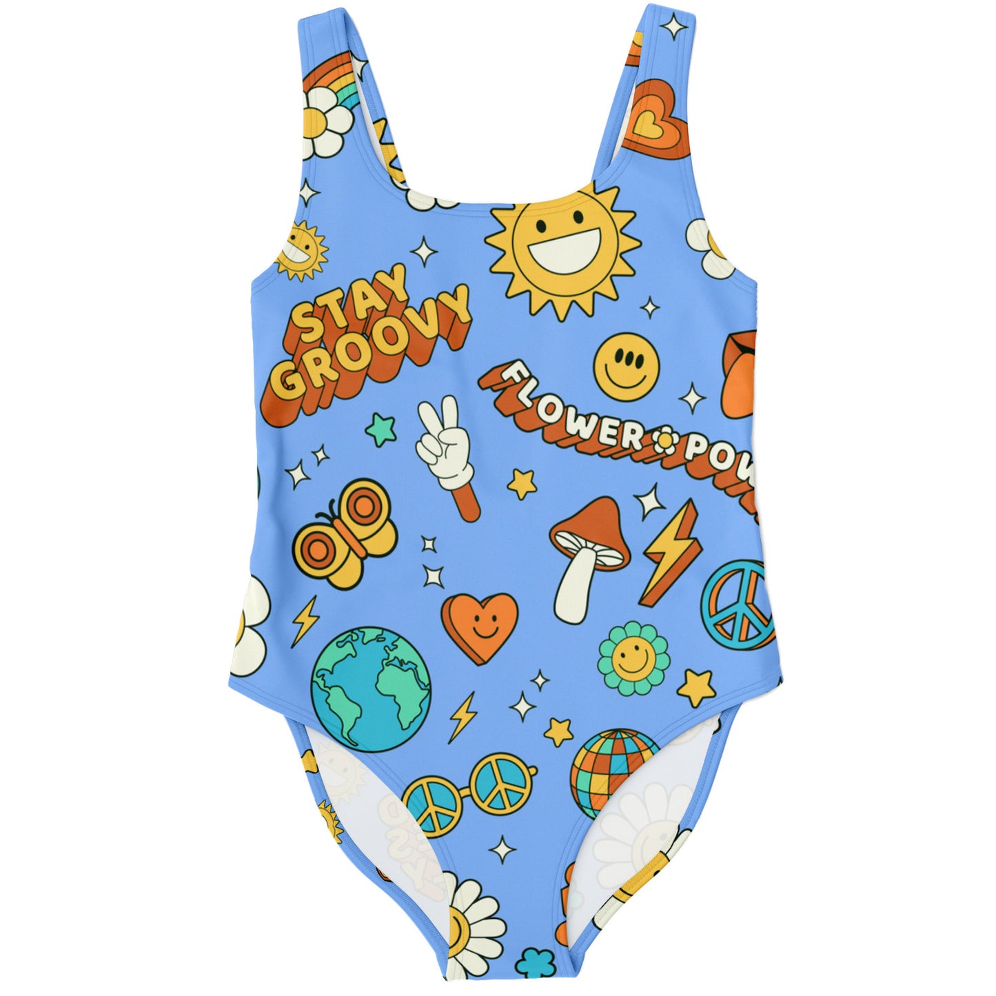 Stay Groovy rave  Swimsuit