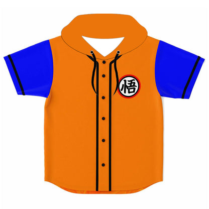 Headbangerz Hooded baseball jersey