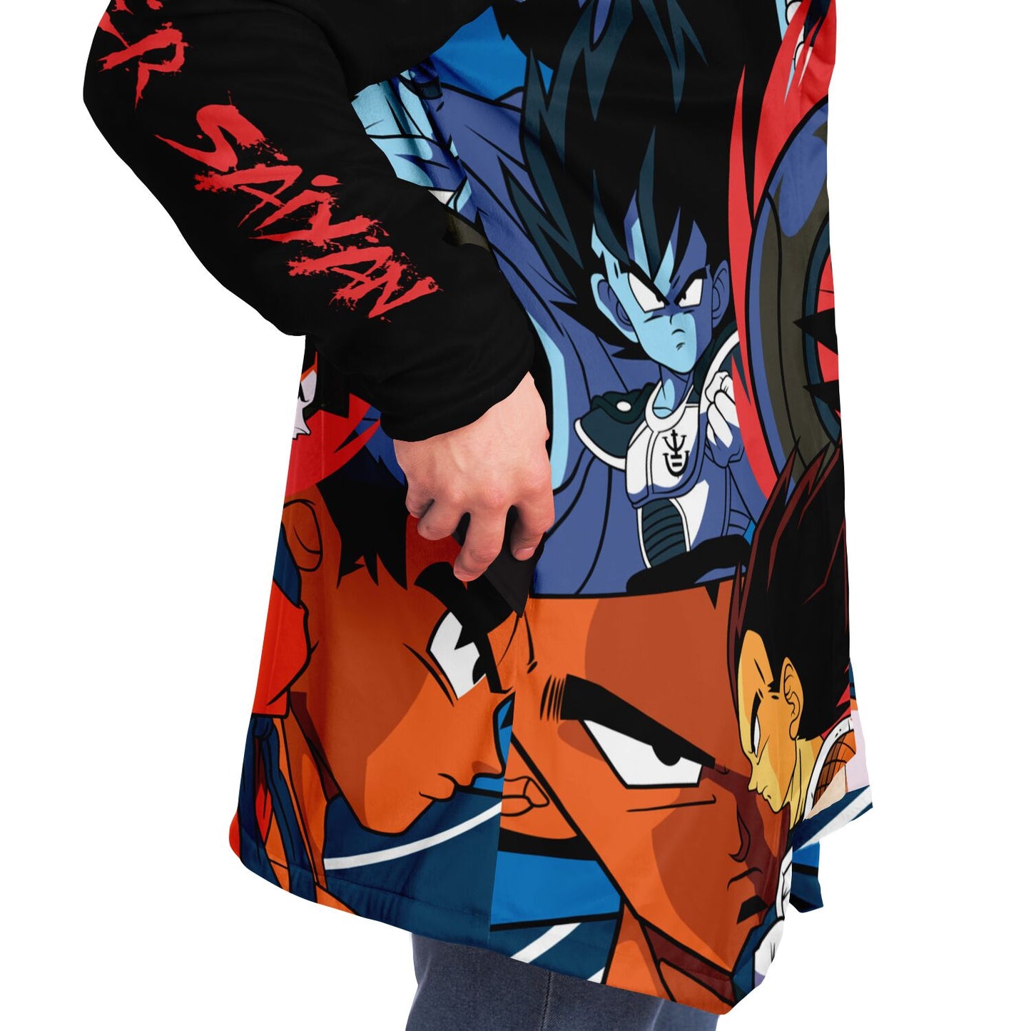 Super Saiyan rave Cloak