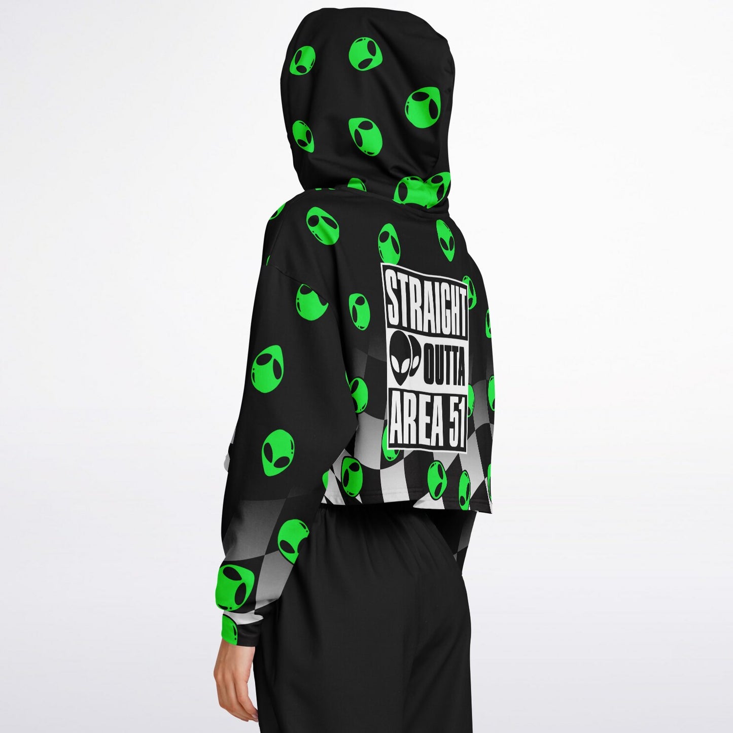 Alienator Cropped Hoodie
