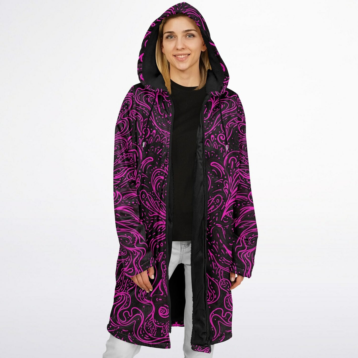 Trippy Zipper Cloak