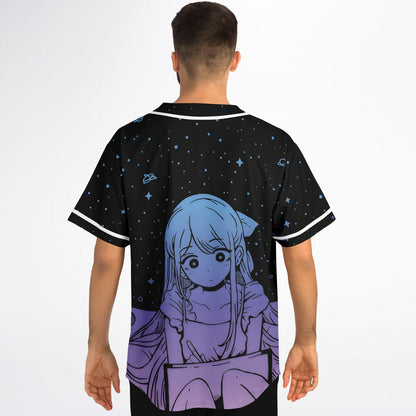 Amber custom Baseball Jersey