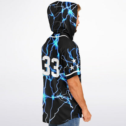 Trae custom Hooded Baseball Jersey