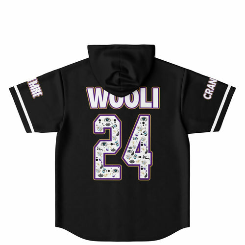 William Hooded Baseball Jersey