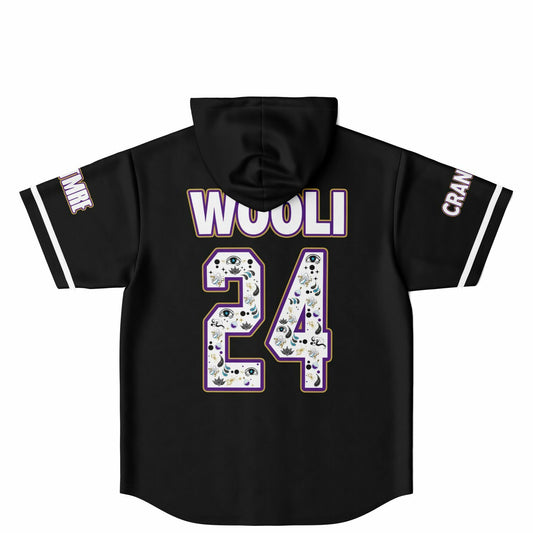 William Hooded Baseball Jersey