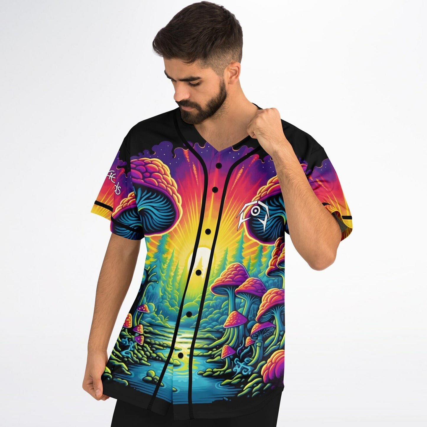 forcefield festival custom Baseball Jersey V1