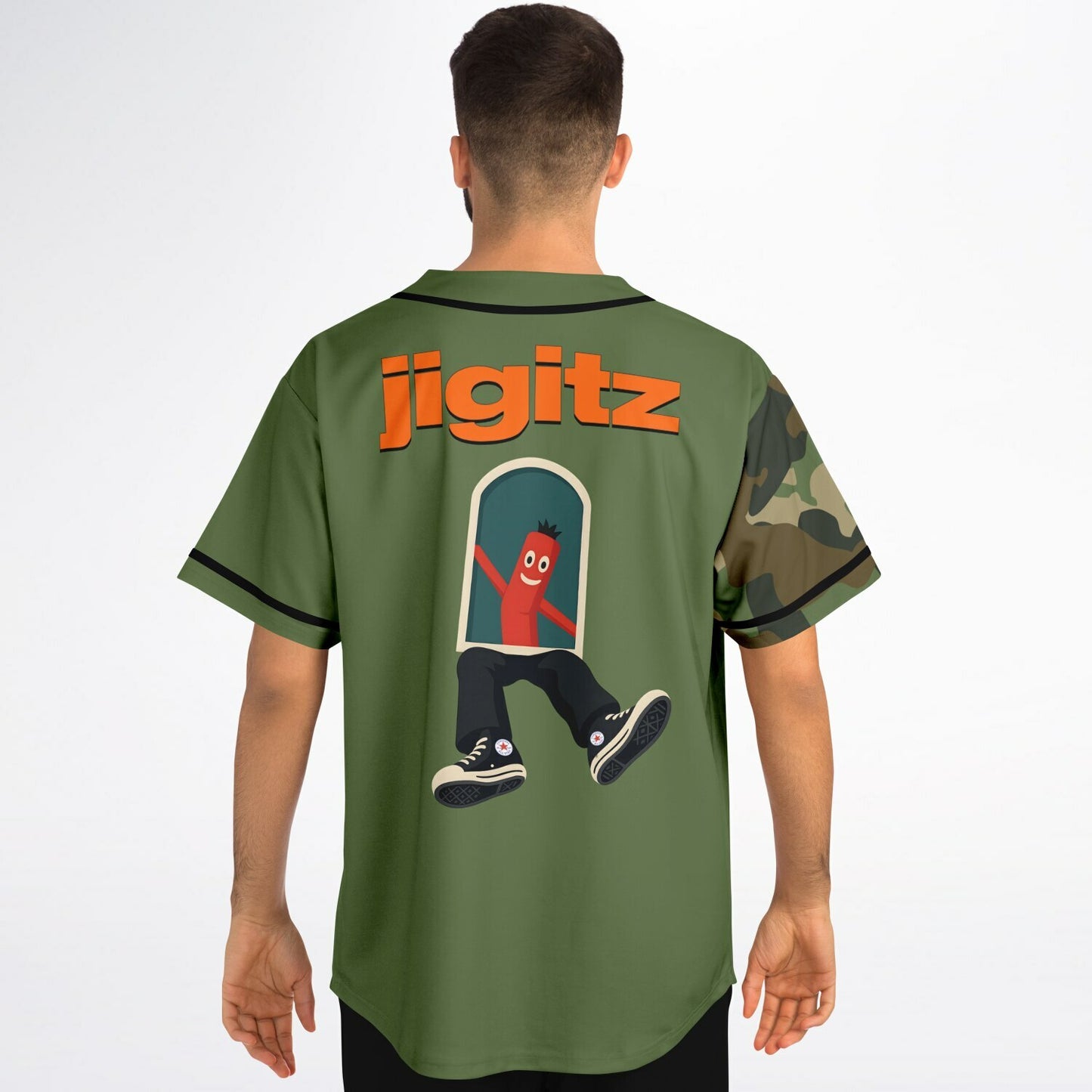 Michael custom Baseball Jersey