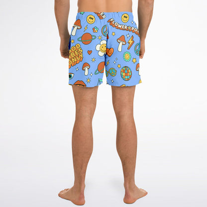 Groovy Swim Trunks