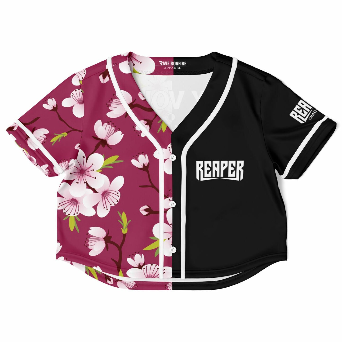 Jazmin custom Cropped Baseball Jersey