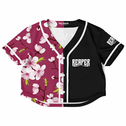 Jazmin custom Cropped Baseball Jersey
