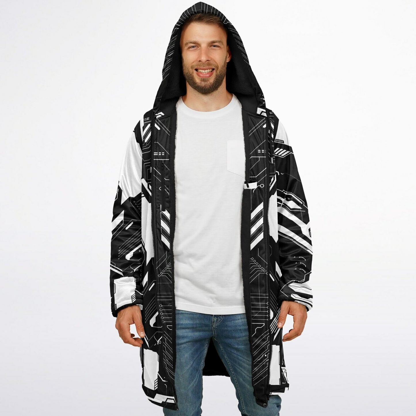 Cyber Zipper Cloak