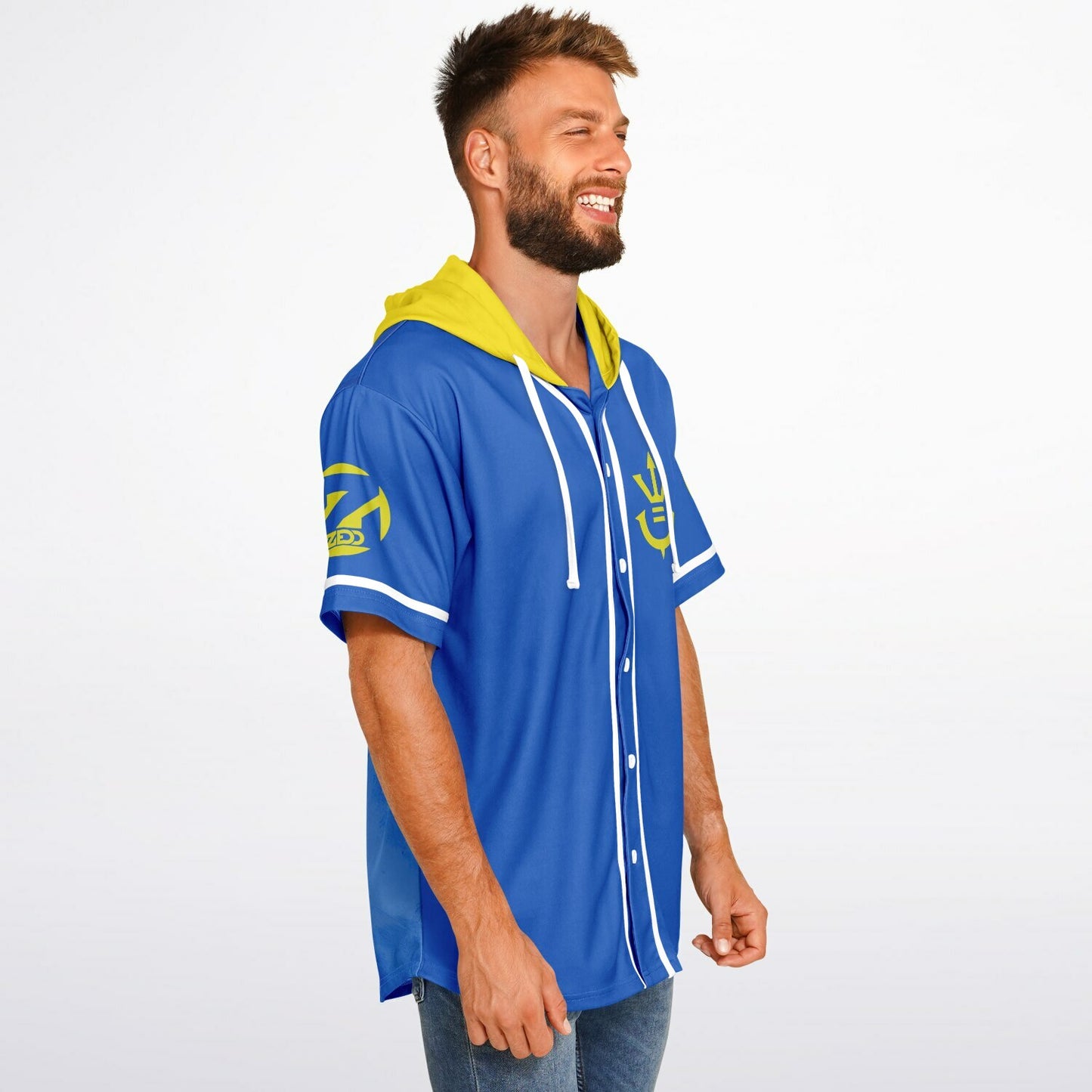 Vegeta Hooded Baseball Jersey