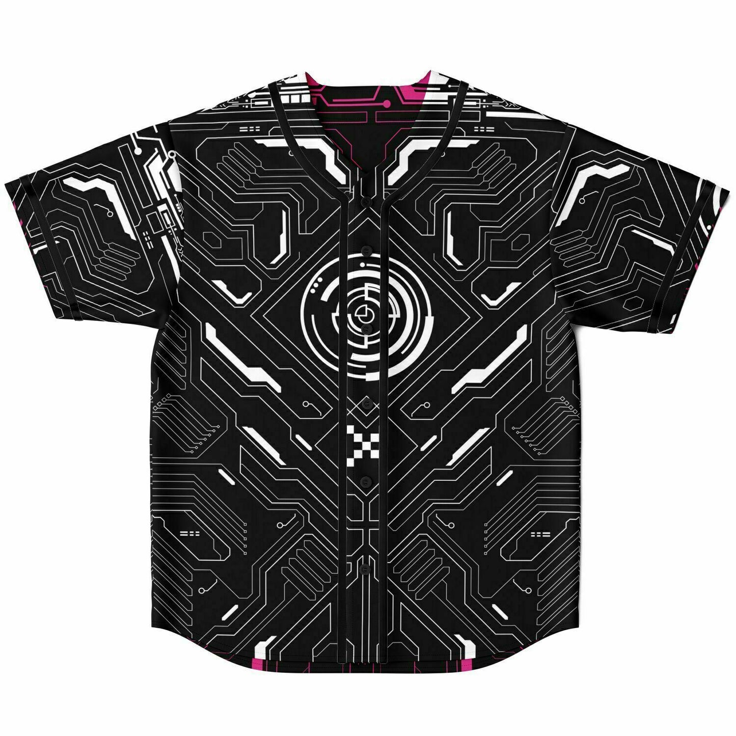 Cyberpunk Hud Reversible Baseball Jersey