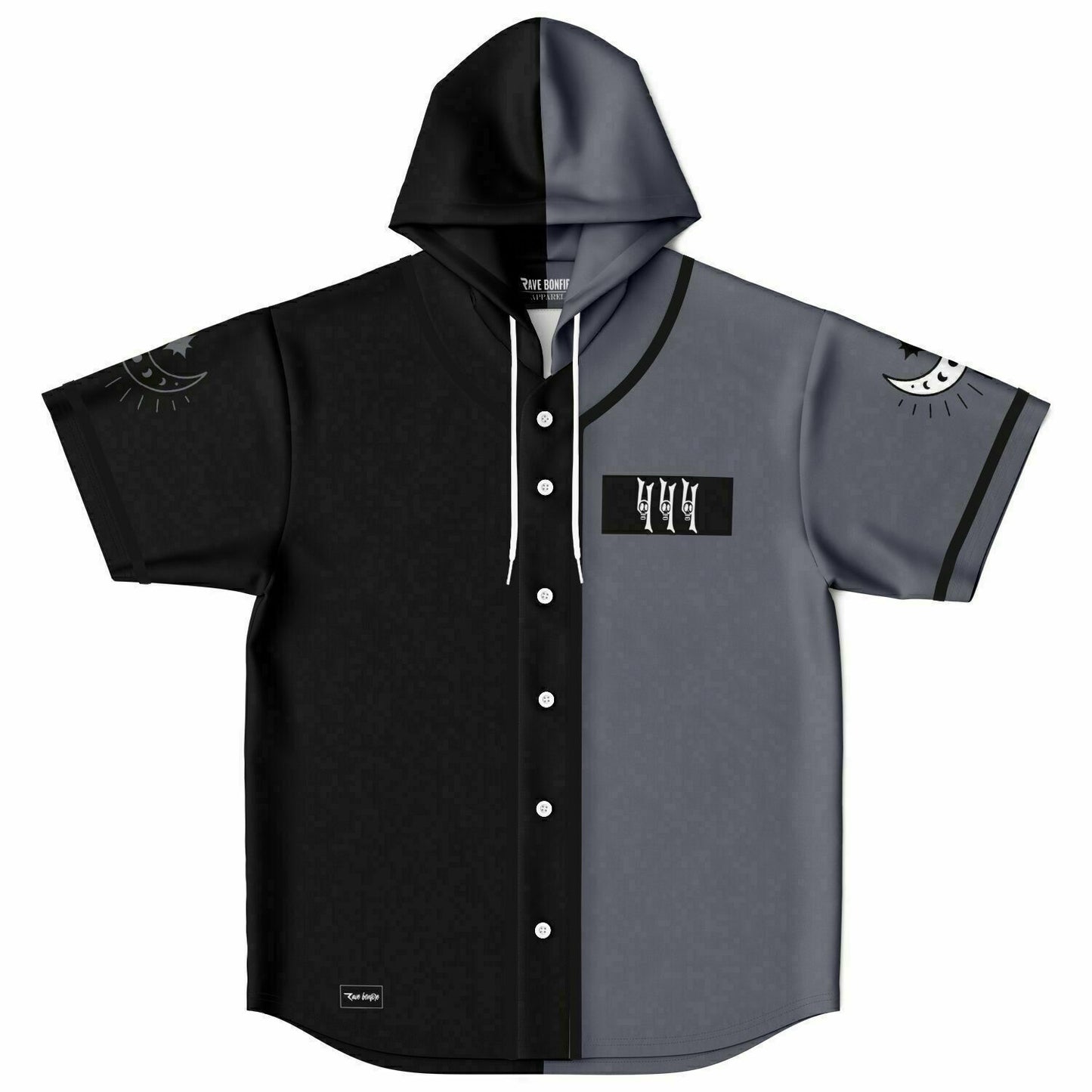 Braydon custom Hooded Baseball Jersey