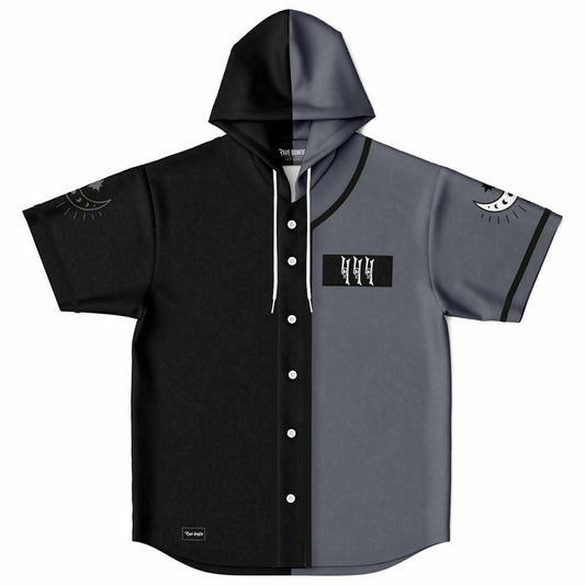 Braydon custom Hooded Baseball Jersey