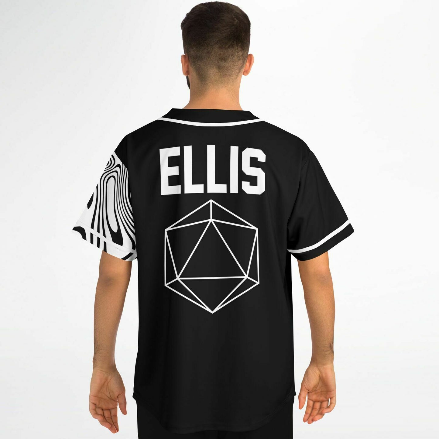 Ellis custom Baseball Jersey V1