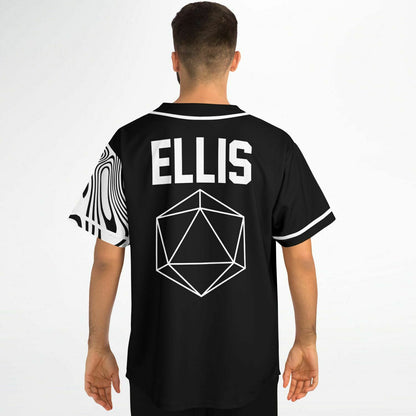 Ellis custom Baseball Jersey V1