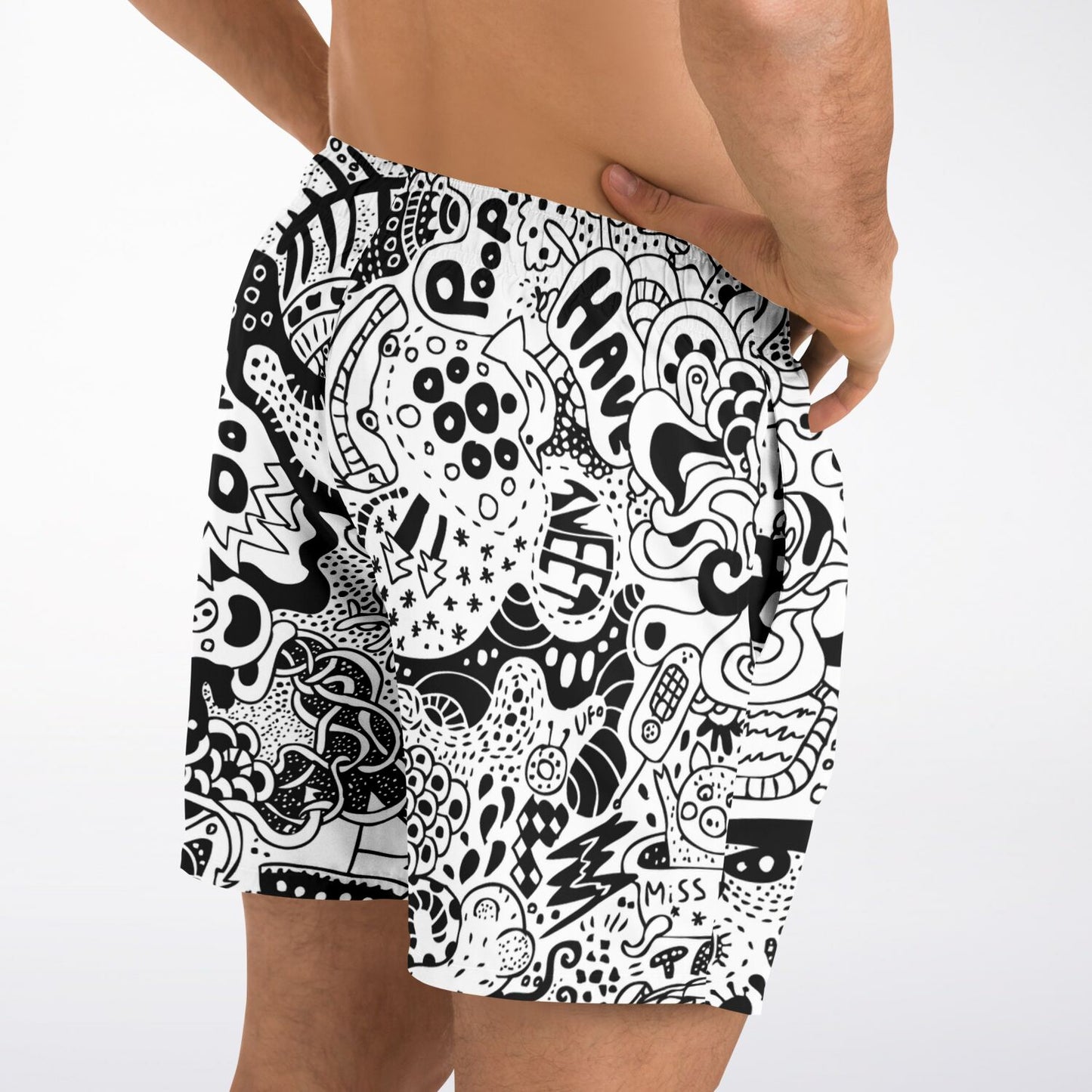 Trippy Doddles Swim Trunks Men