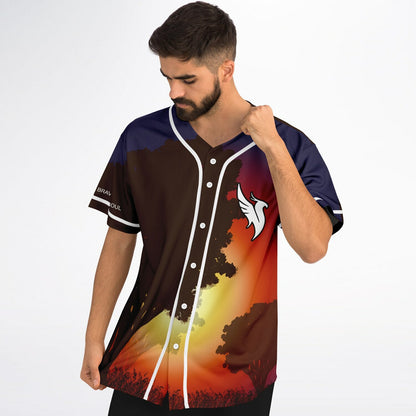 Azul custom Baseball Jersey
