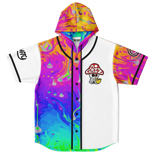 All in one Hooded Baseball Jersey