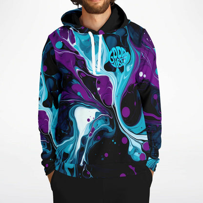 Marbled Purple Hoodie