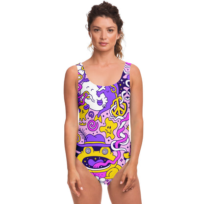 Trippy One-Piece Swimsuit
