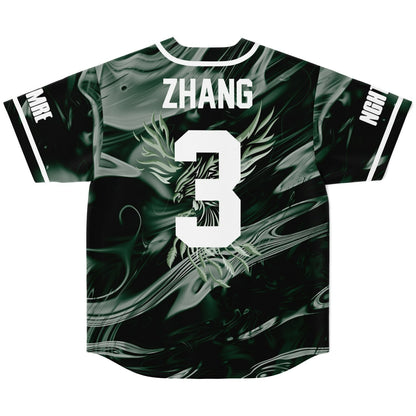 Zhang custom Baseball Jersey V2