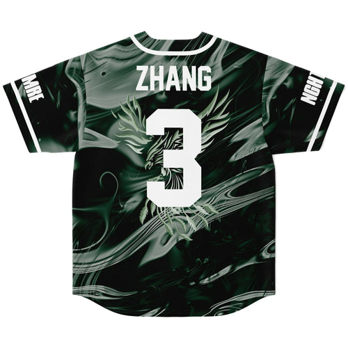 Zhang custom Baseball Jersey V2