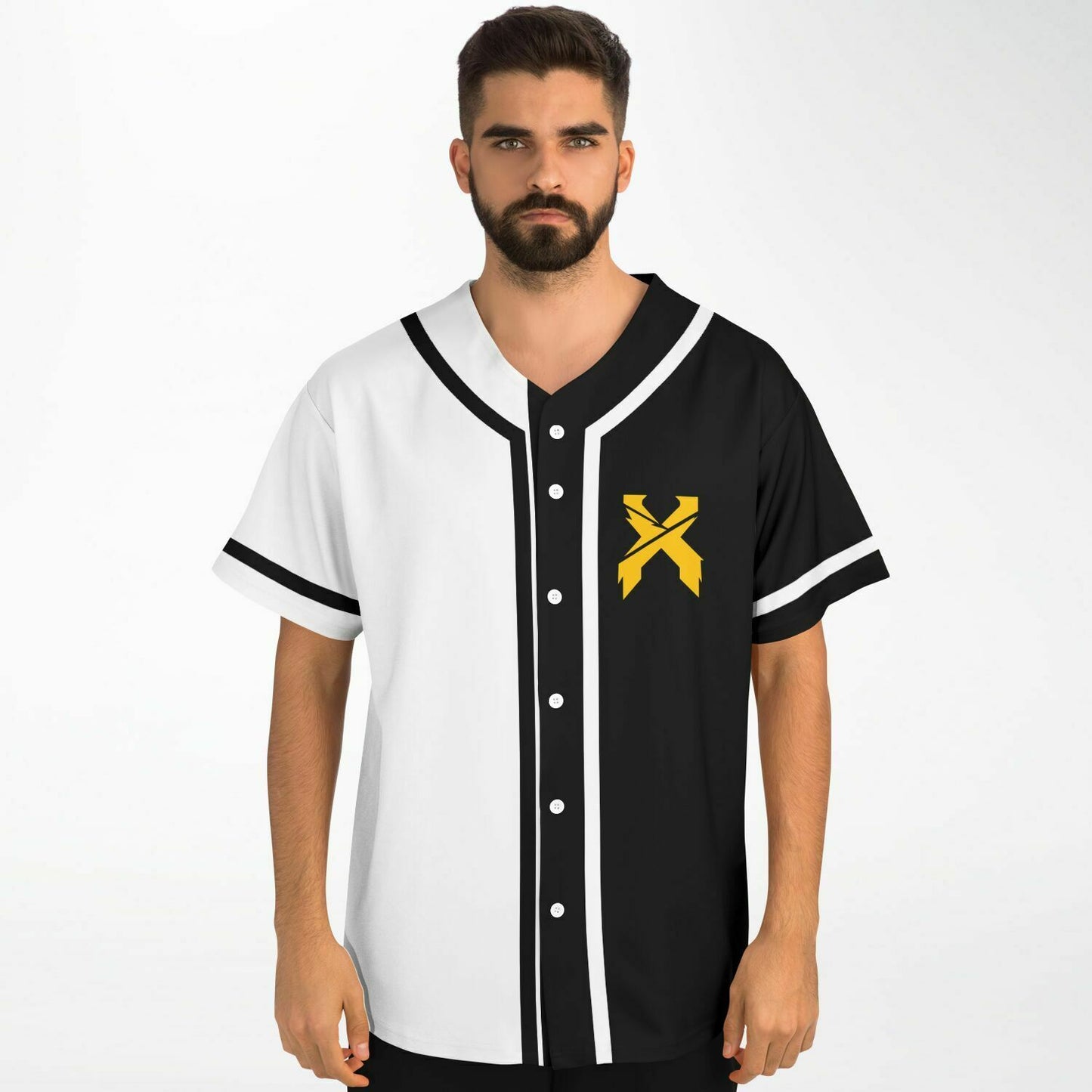 Excision gold Baseball Jersey